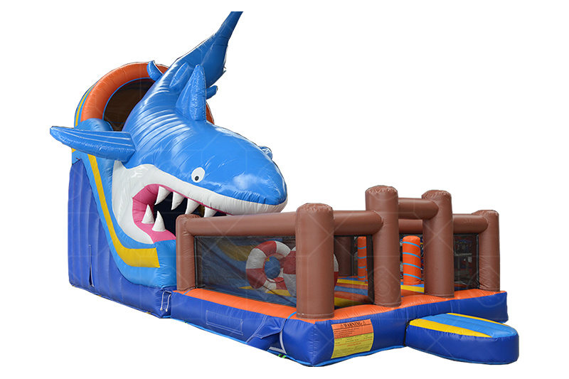 SDS005 Multiplay Shark Inflatable Slide