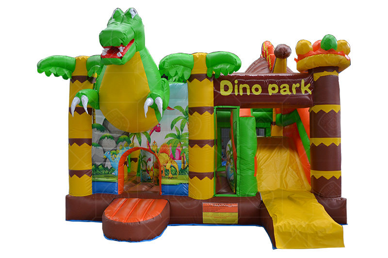 SC007 Dino Park Inflatable Jumping Castle For Kids