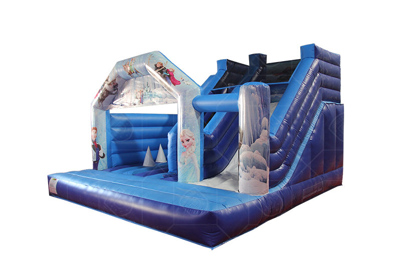 SC020 Frozen Inflatable Bouncer With Slide