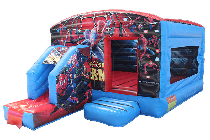 SC029 Spiderman Inflatable Bouncy House For Sale