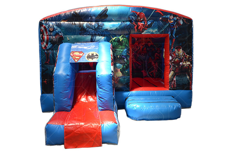 SC030 The Justice League Inflatable Bouncing Castle