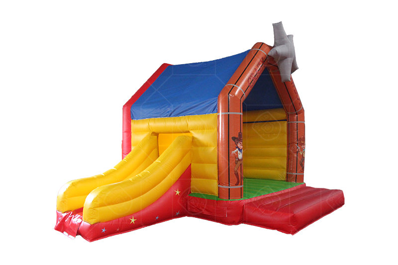 SC034 Crazy Cowboy Inflatable Bouncy Castle