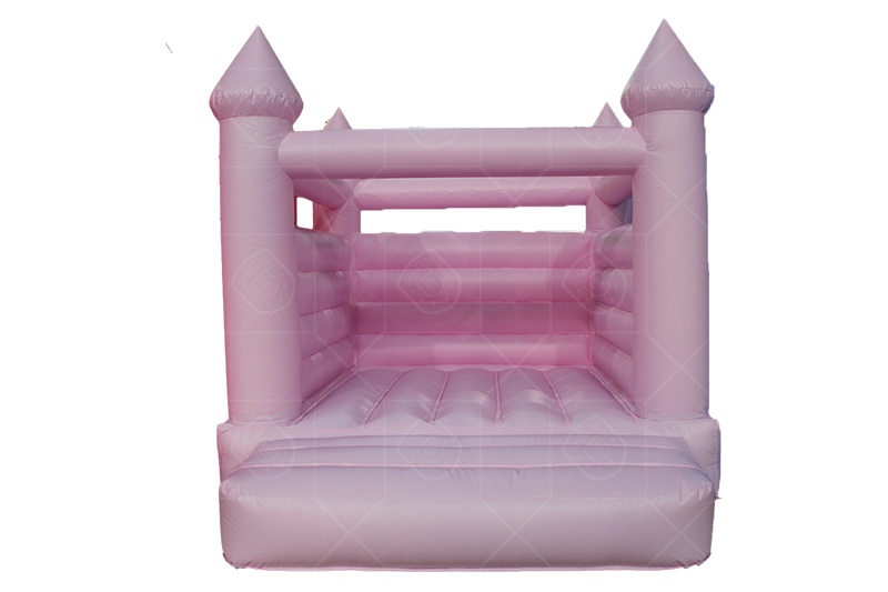 SC037 Pink Wedding Bouncy Castle