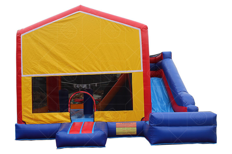 SC059 Standard Inflatable Moonwalk With Slide