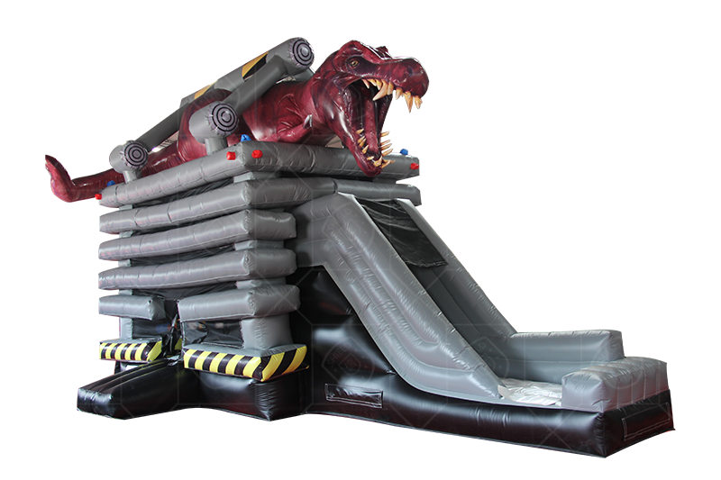 SC068 T-Rex Combo Inflatable Bounce House