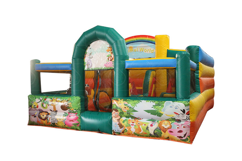 SC087 Animal World Inflatable Toddler Unit