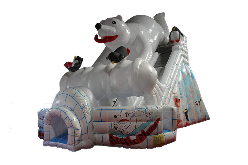 SDS013 Polar Bear New Comercial Inflatables Slide