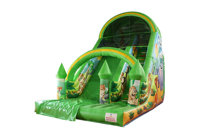 SDS025 Animal Kindom Inflatable Slide For Kids