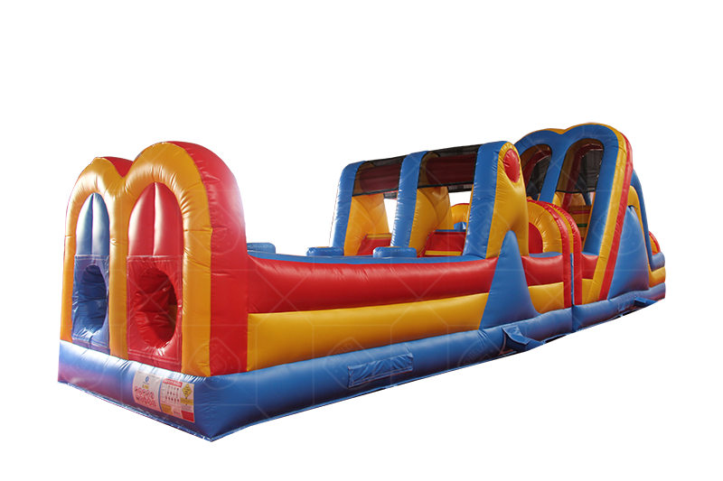 SO003 50ft Double Dip Obstacle Course Inflatable