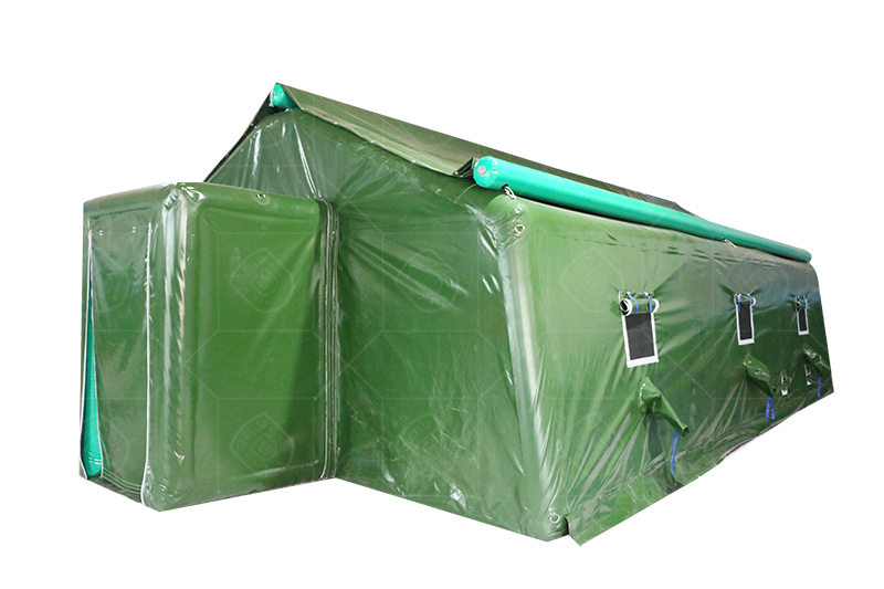 ST033 Air Sealed Army Inflatable Camping Tent
