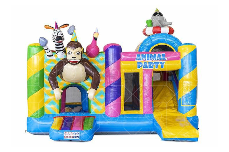 SC113 Multiplay Animal Party Bouncy Castle