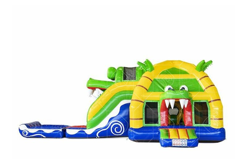 SC134 Multiplay Super Bouncy Castle Crocodile