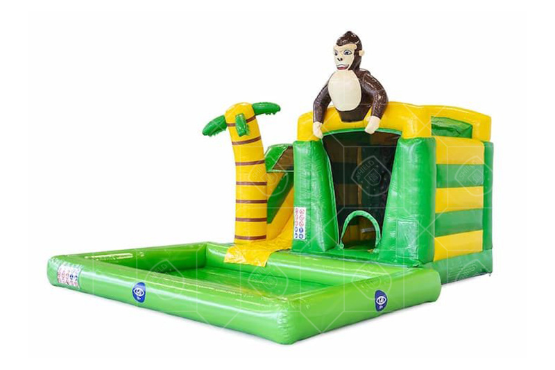 SWS040 Mini Splash Bounce Jungle Bouncy Castle