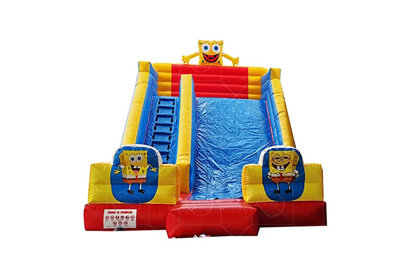 SDS052 Spongebob Squarepants Inflatable Slide