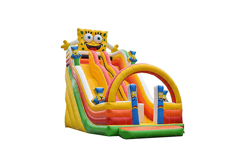 SDS054 Spongebob Squarepants Inflatable Slide