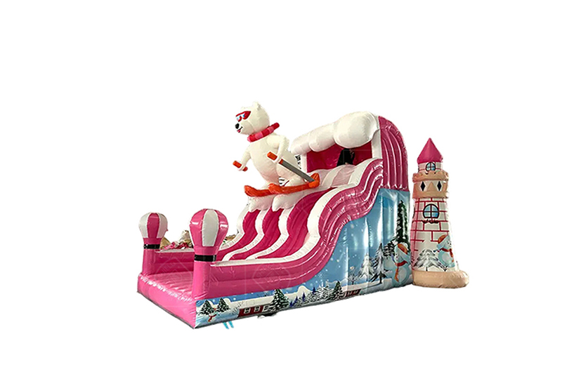 SDS056 Polar Bear Inflatable Slide