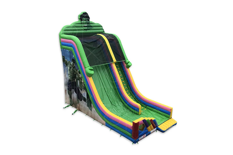 SDS065 Giant Hulk Inflatable Slide