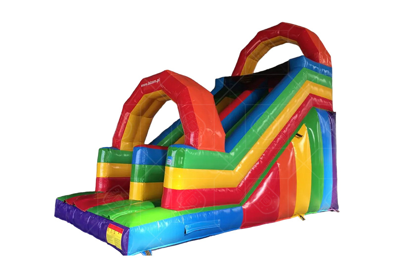 SDS068 Rainbow Inflatable Slide