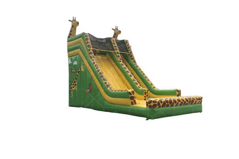 SDS072 Giant Giraffe Inflatable Slide