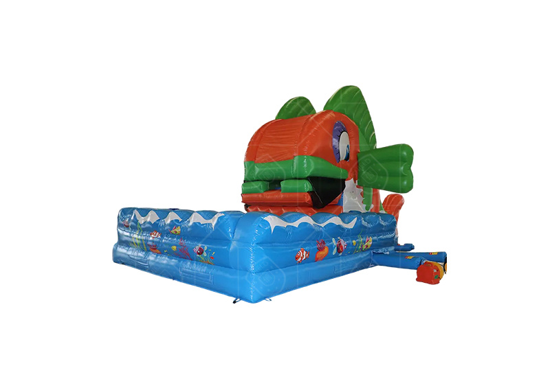 SDS089 Fish Inflatable Slide