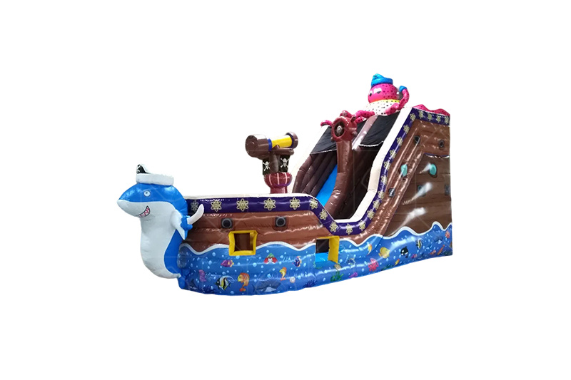 SDS090 Pirate Ship Inflatable Slide