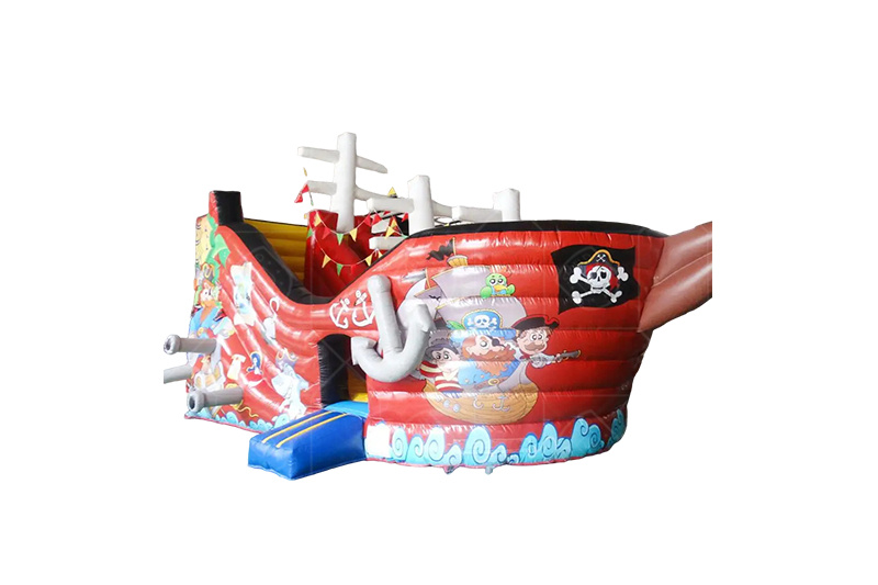 SDS091 Pirate Ship Inflatable Slide