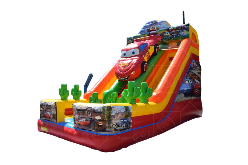 SDS105 Cars Mcqueen Inflatable Slide