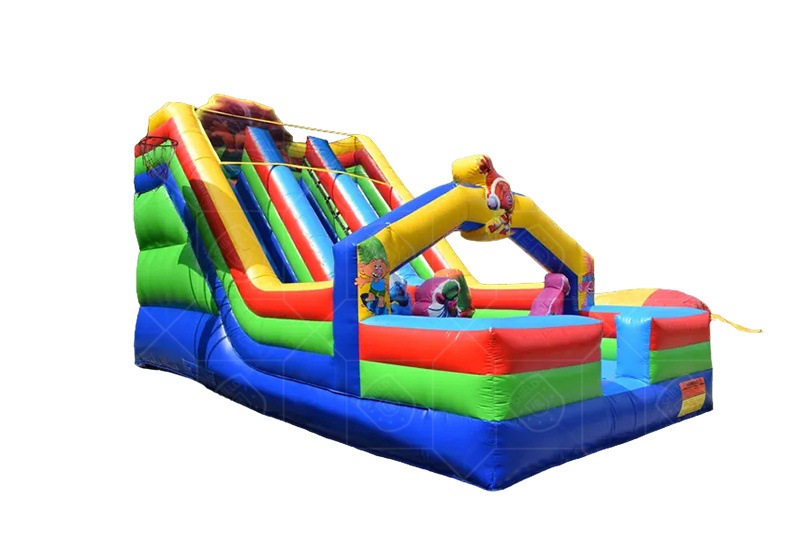 SDS107 Cartoon Inflatable Slide