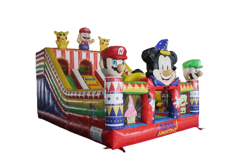 SDS110 Super Mario Inflatable Slide