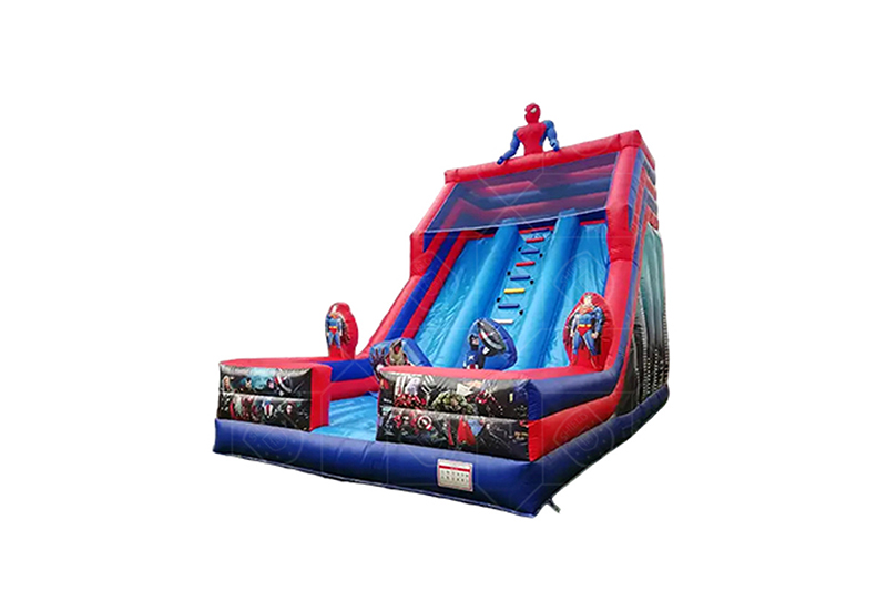 SDS120 Spiderman Inflatable Slide