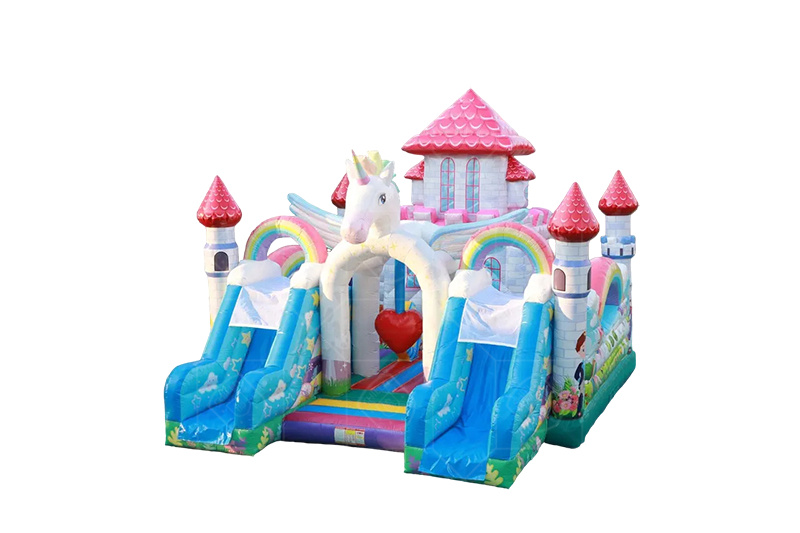 SDS134 Unicorn Inflatable Slide