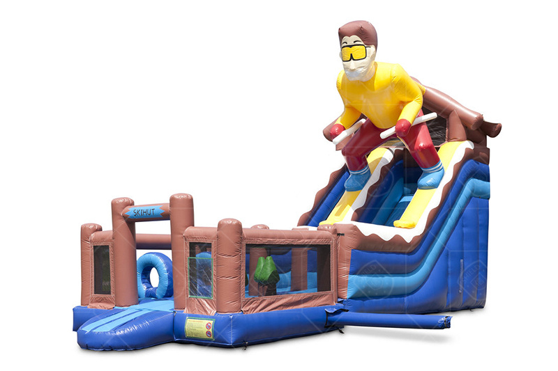 SDS149 Multiplay Slide Skier Inflatable Slide