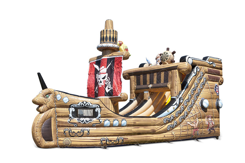 SDS160 Multiplay Slide Pirate Ship Inflatable Slide