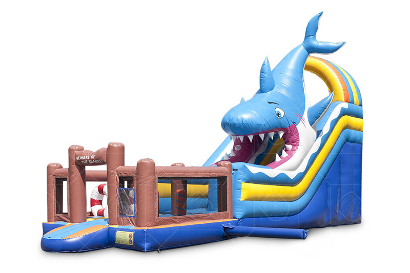 SDS172 Multiplay Slide Shark Inflatable Slide