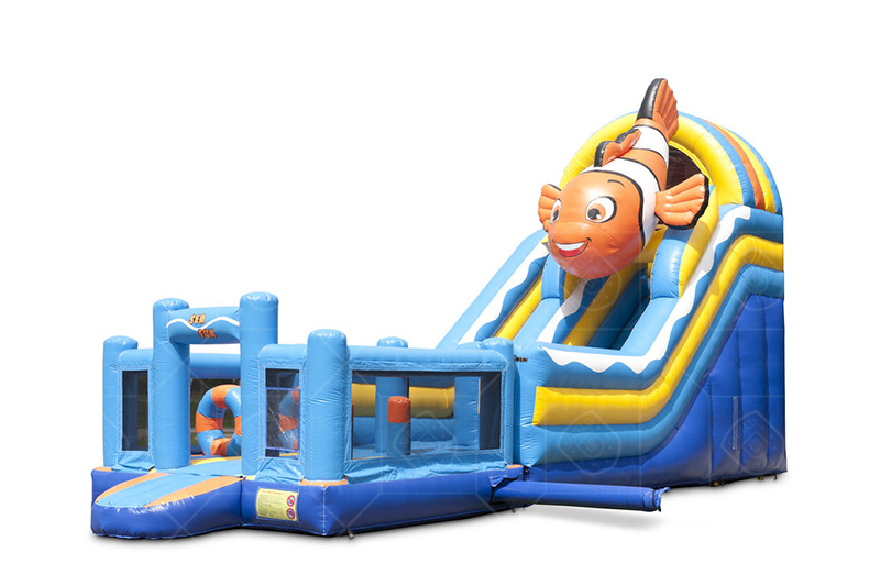 SDS173 Multiplay Slide Clownfish Inflatable Slide