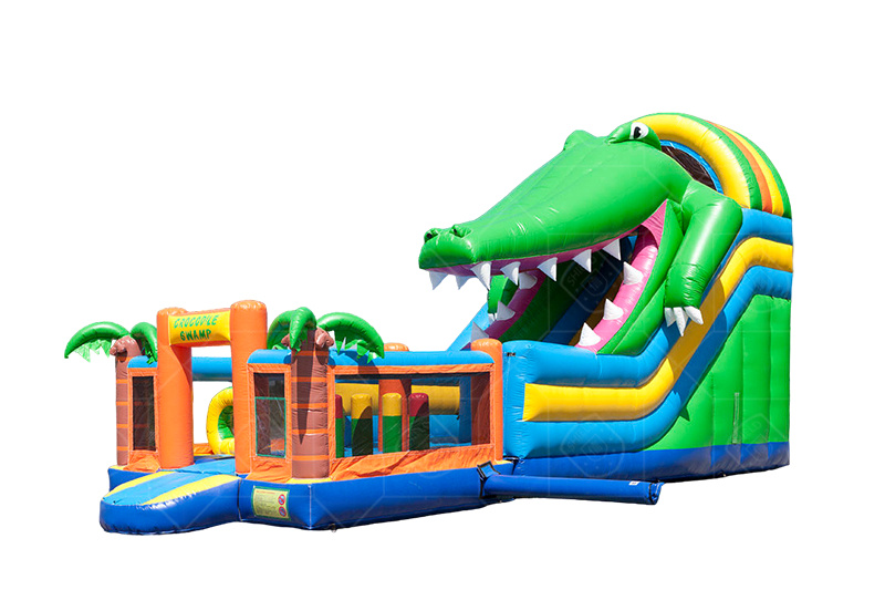 SDS179 Multiplay Slide Crocodile Inflatable Slide
