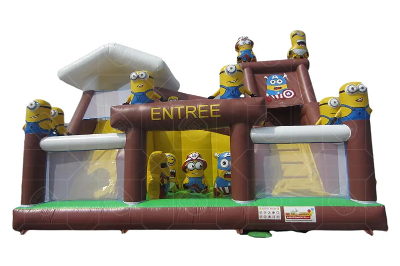 SL034 Spongebob Squarepants Inflatable Amusement Park