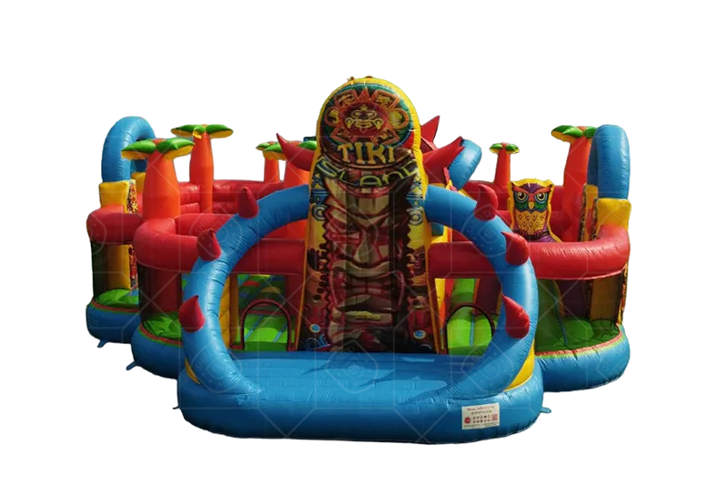 SL037 Tiki Island Inflatable Theme Park