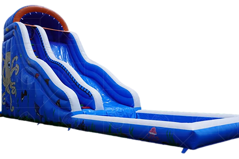 SWS047 Wave Inflatable Water Slide