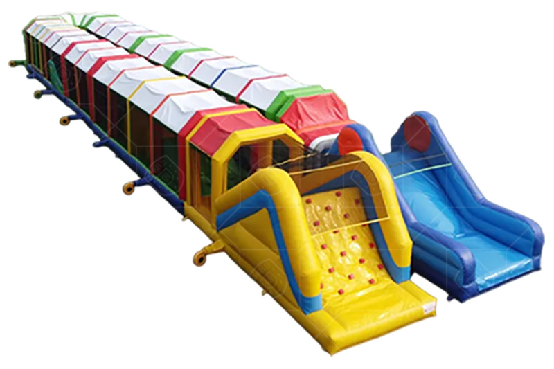 SO010 Biggest Custom Made Outdoor Inflatable Obstacle Course