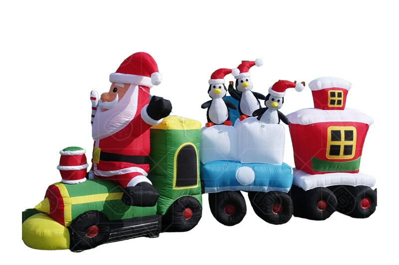 SA018 Giant Inflatable Christmas Train