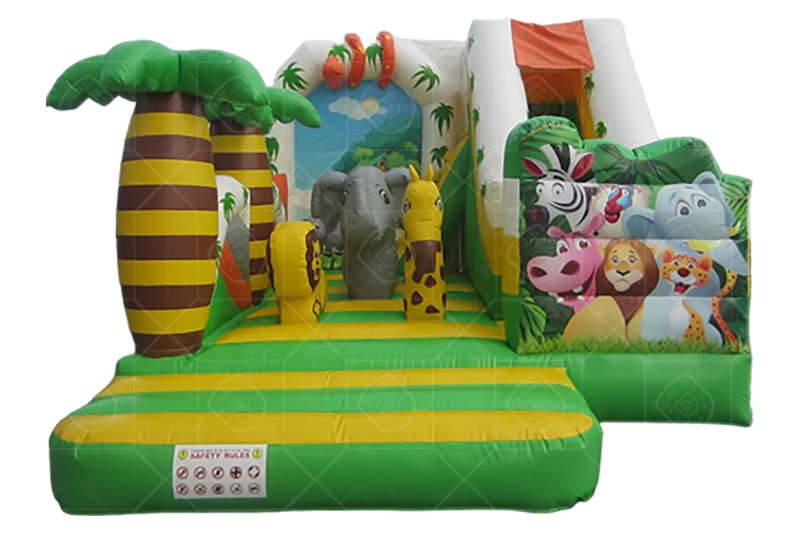 SC154 Jungle Bouncy Castle