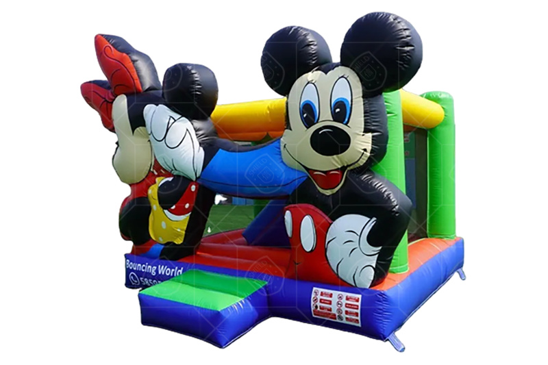SC166 Mickey And Minnie Inflatable Bouncer