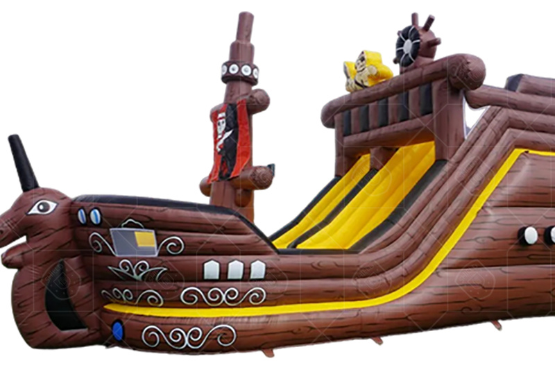 SDS191 Pirate Ship Inflatable Slide