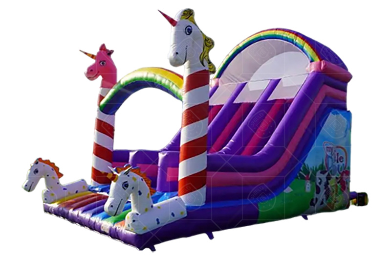 SDS195 Unicorn Inflatable Slide