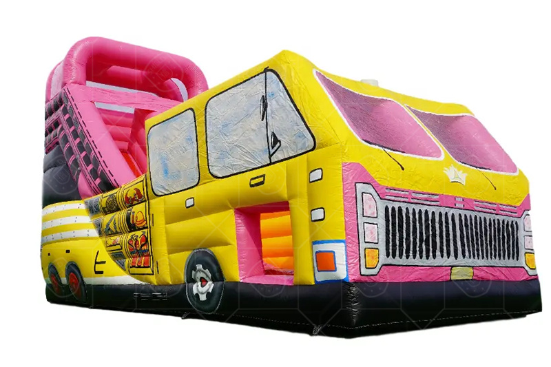 SDS213 Fire Truck Inflatable Slide